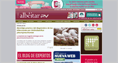 Desktop Screenshot of albeitar.portalveterinaria.com